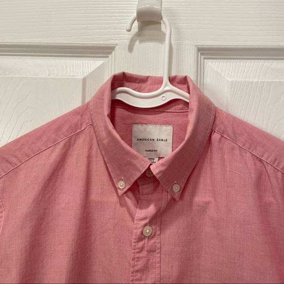American Eagle Outfitters Poplin Button Up Shirt - Picture 3 of 14